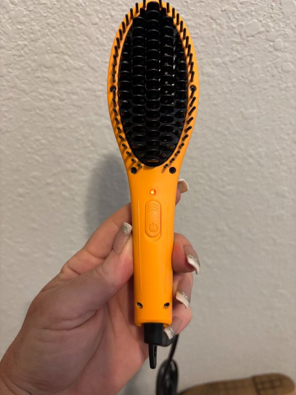 Soliel Mini Heat Brush - Apricot Ceramic - Travel Worthy!!